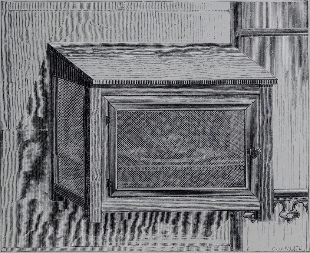 An illustration from The royal cookery book (le livre de cuisine) / by Jules Gouffé ; translated from the French and adapted for English use by Alphonse Gouffé ... comprising domestic and high-class cookery, illustrated with sixteen large plates printed in colours, and one hundred and sixty-one woodcuts from drawing from nature by E. Ronjat., 1868, leaf 41