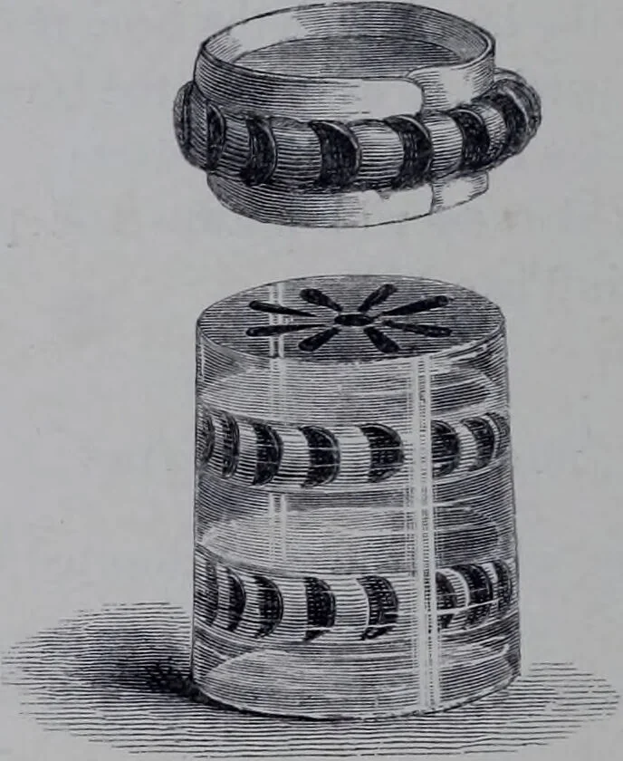 An illustration from The royal cookery book (le livre de cuisine) / by Jules Gouffé ; translated from the French and adapted for English use by Alphonse Gouffé ... comprising domestic and high-class cookery, illustrated with sixteen large plates printed in colours, and one hundred and sixty-one woodcuts from drawing from nature by E. Ronjat., 1868, leaf 620