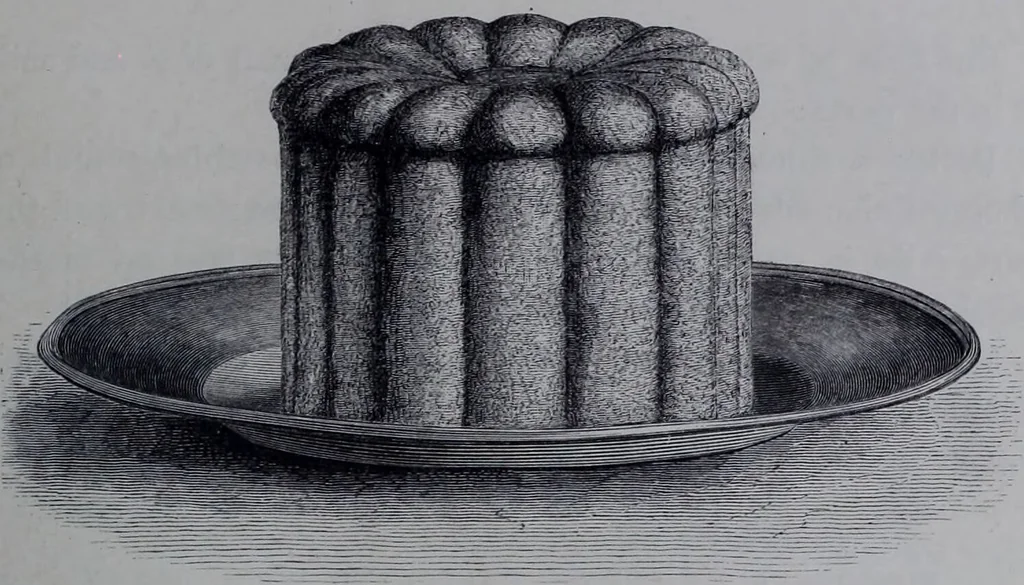 An illustration from The royal cookery book (le livre de cuisine) / by Jules Gouffé ; translated from the French and adapted for English use by Alphonse Gouffé ... comprising domestic and high-class cookery, illustrated with sixteen large plates printed in colours, and one hundred and sixty-one woodcuts from drawing from nature by E. Ronjat., 1868, leaf 647