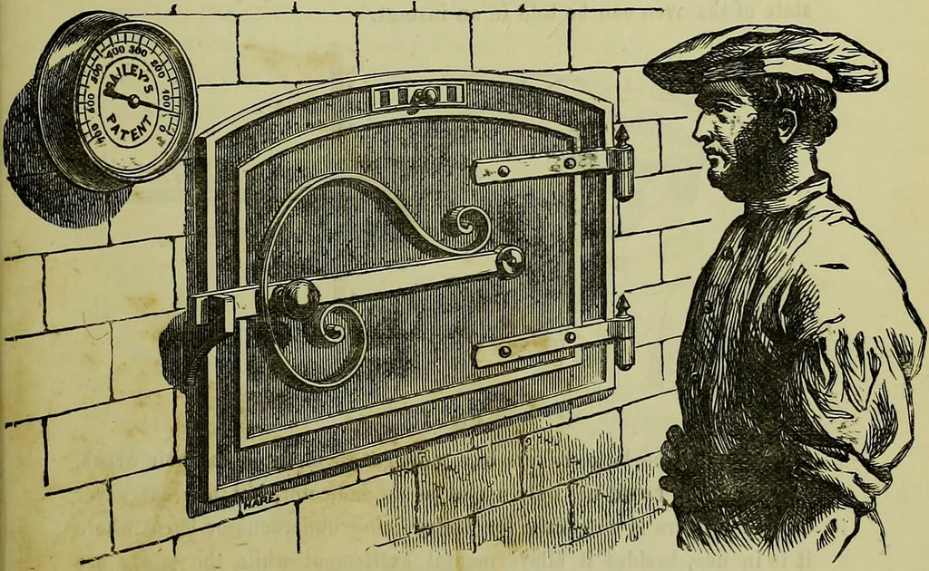 An illustration from The confectioners' hand-book and practical guide to the art of sugar boiling in all its branches : the manufacture of creams, fondants, liqueurs, pastilles, jujubes (gelatine and gum), comfits, lozenges (plain and medicated), chocolate, chocolate creams, drops, bars, &c; American caramels, ice creams and moulded ices of every description : jams, jellies and marmalades (by fire and steam). Preserved and crystalized fruits, candied peel, English and Scotch pastry, cordials and syrups for American hot & iced beverages. Aerated waters of every description, by hand and machine, for bottle, syphon, or fountain, ginger beer, horehound, and other fermented beers. The recipes are accompanied with full and clear instructions in every branch. Every information about colours and flavours; the best to use and how to make them. Useful notes on machinery for every purpose, and about one hundred illustrations., 1883, leaf 163