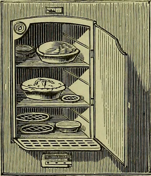An illustration from The confectioners' hand-book and practical guide to the art of sugar boiling in all its branches : the manufacture of creams, fondants, liqueurs, pastilles, jujubes (gelatine and gum), comfits, lozenges (plain and medicated), chocolate, chocolate creams, drops, bars, &c; American caramels, ice creams and moulded ices of every description : jams, jellies and marmalades (by fire and steam). Preserved and crystalized fruits, candied peel, English and Scotch pastry, cordials and syrups for American hot & iced beverages. Aerated waters of every description, by hand and machine, for bottle, syphon, or fountain, ginger beer, horehound, and other fermented beers. The recipes are accompanied with full and clear instructions in every branch. Every information about colours and flavours; the best to use and how to make them. Useful notes on machinery for every purpose, and about one hundred illustrations., 1883, leaf 167