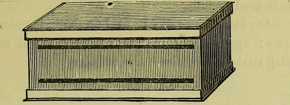 An illustration from The confectioners' hand-book and practical guide to the art of sugar boiling in all its branches : the manufacture of creams, fondants, liqueurs, pastilles, jujubes (gelatine and gum), comfits, lozenges (plain and medicated), chocolate, chocolate creams, drops, bars, &c; American caramels, ice creams and moulded ices of every description : jams, jellies and marmalades (by fire and steam). Preserved and crystalized fruits, candied peel, English and Scotch pastry, cordials and syrups for American hot & iced beverages. Aerated waters of every description, by hand and machine, for bottle, syphon, or fountain, ginger beer, horehound, and other fermented beers. The recipes are accompanied with full and clear instructions in every branch. Every information about colours and flavours; the best to use and how to make them. Useful notes on machinery for every purpose, and about one hundred illustrations., 1883, leaf 97