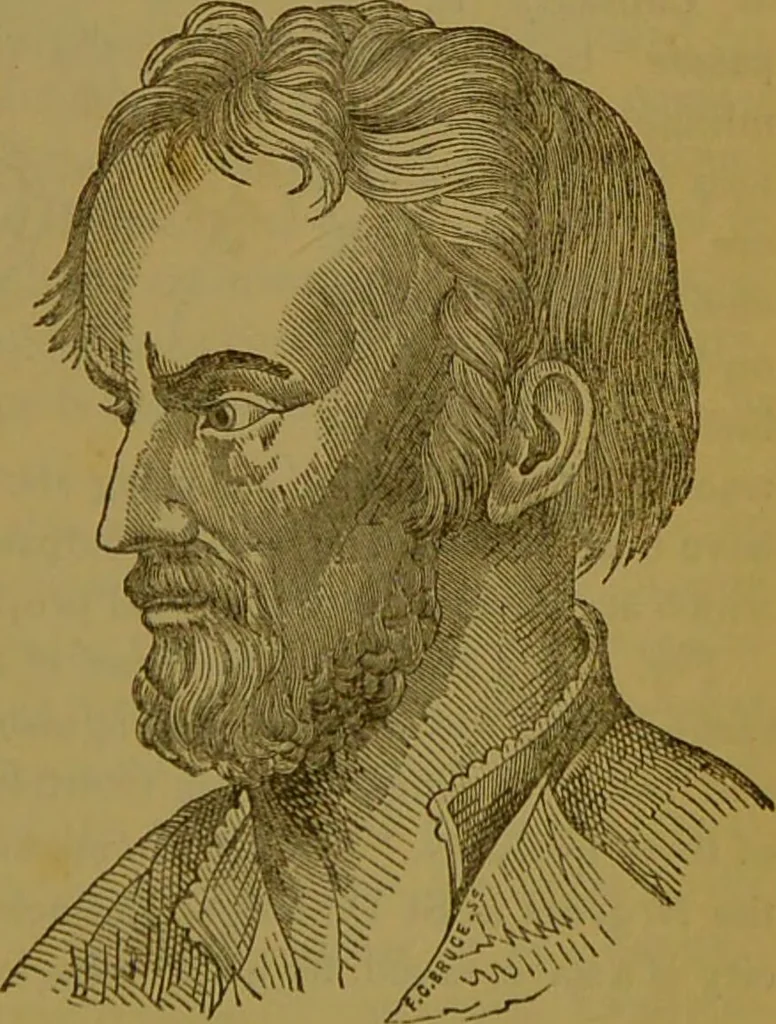 An illustration from Elements of phrenology / By George Combe., 1841, leaf 45