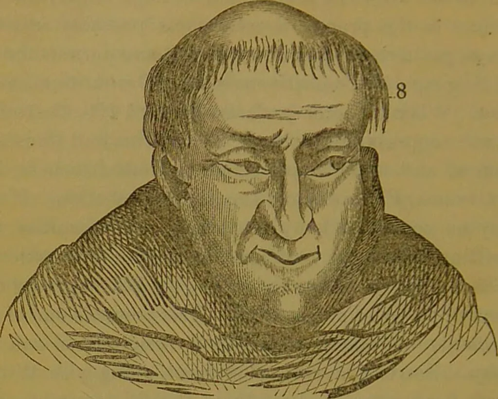 An illustration from Elements of phrenology / By George Combe., 1841, leaf 94