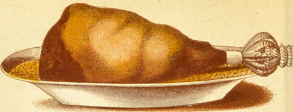 An illustration from The book of household management : comprising information for the mistress ... also, sanitary, medical, & legal memoranda; with a history of the origin, properties, and uses of all things connected with home life and comfort / by Mrs. Isabella Beeton., 1869, leaf 394