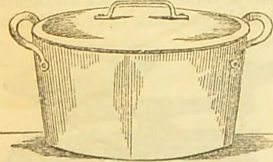 An illustration from The book of household management : comprising information for the mistress ... also, sanitary, medical, & legal memoranda; with a history of the origin, properties, and uses of all things connected with home life and comfort / by Mrs. Isabella Beeton., 1869, leaf 74