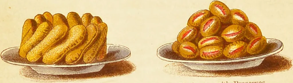 An illustration from The book of household management : comprising information for the mistress ... also, sanitary, medical, & legal memoranda; with a history of the origin, properties, and uses of all things connected with home life and comfort / by Mrs. Isabella Beeton., 1869, leaf 754
