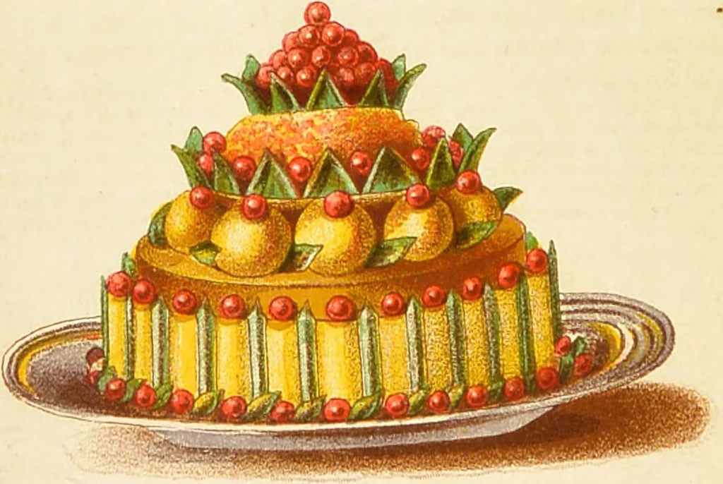 An illustration from The book of household management : comprising information for the mistress ... also, sanitary, medical, & legal memoranda; with a history of the origin, properties, and uses of all things connected with home life and comfort / by Mrs. Isabella Beeton., 1869, leaf 754