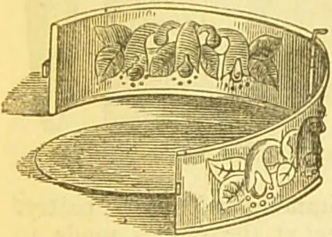 An illustration from The book of household management : comprising information for the mistress ... also, sanitary, medical, & legal memoranda; with a history of the origin, properties, and uses of all things connected with home life and comfort / by Mrs. Isabella Beeton., 1869, leaf 80