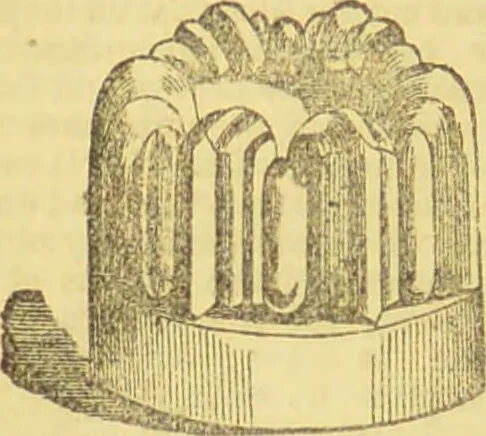 An illustration from Beeton's every-day cookery and housekeeping book : comprising instructions for mistress and servants, and a collection of over sixteen hundred and fifty practical receipts. With numerous wood engravings and one hundred and forty-two coloured figures, showing the proper mode of sending dishes to table., 1888, leaf 128