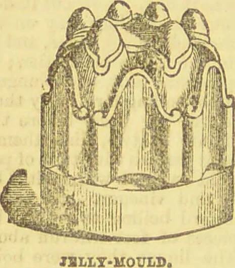 An illustration from Beeton's every-day cookery and housekeeping book : comprising instructions for mistress and servants, and a collection of over sixteen hundred and fifty practical receipts. With numerous wood engravings and one hundred and forty-two coloured figures, showing the proper mode of sending dishes to table., 1888, leaf 144