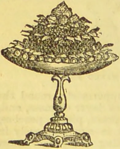 An illustration from Beeton's every-day cookery and housekeeping book : comprising instructions for mistress and servants, and a collection of over sixteen hundred and fifty practical receipts. With numerous wood engravings and one hundred and forty-two coloured figures, showing the proper mode of sending dishes to table., 1888, leaf 190