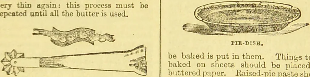 An illustration from Beeton's every-day cookery and housekeeping book : comprising instructions for mistress and servants, and a collection of over sixteen hundred and fifty practical receipts. With numerous wood engravings and one hundred and forty-two coloured figures, showing the proper mode of sending dishes to table., 1888, leaf 329