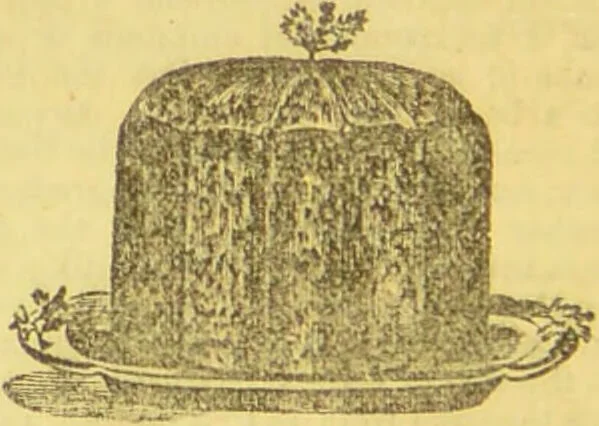 An illustration from Beeton's every-day cookery and housekeeping book : comprising instructions for mistress and servants, and a collection of over sixteen hundred and fifty practical receipts. With numerous wood engravings and one hundred and forty-two coloured figures, showing the proper mode of sending dishes to table., 1888, leaf 346