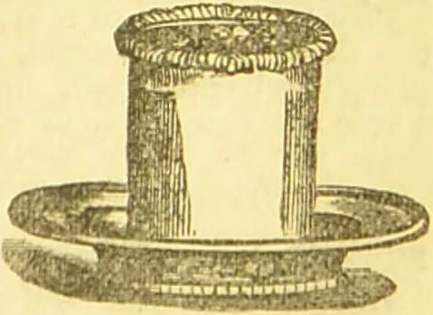 An illustration from Beeton's every-day cookery and housekeeping book : comprising instructions for mistress and servants, and a collection of over sixteen hundred and fifty practical receipts. With numerous wood engravings and one hundred and forty-two coloured figures, showing the proper mode of sending dishes to table., 1888, leaf 419