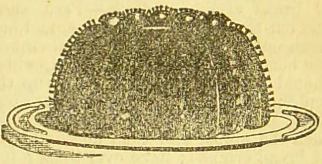 An illustration from Beeton's every-day cookery and housekeeping book : comprising instructions for mistress and servants, and a collection of over sixteen hundred and fifty practical receipts. With numerous wood engravings and one hundred and forty-two coloured figures, showing the proper mode of sending dishes to table., 1888, leaf 89