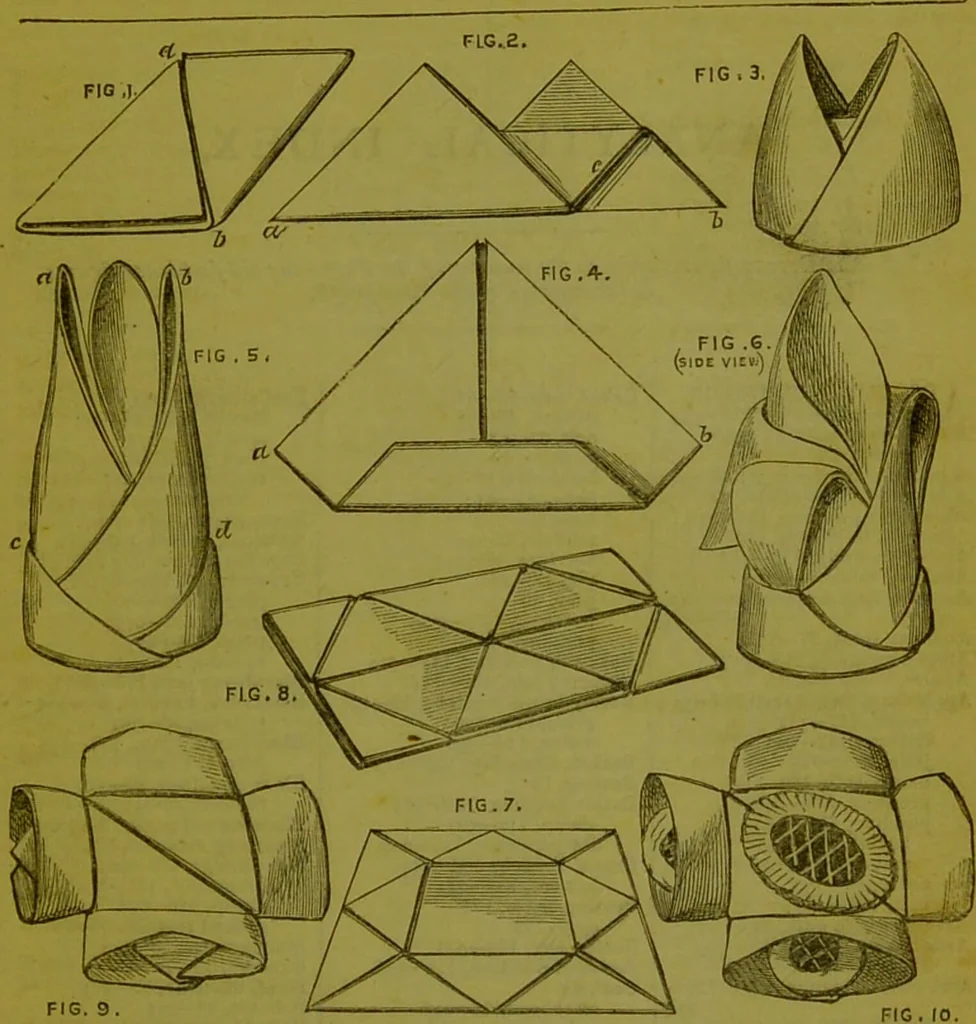 An illustration from Warne's model cookery and housekeeping book : containing complete instructions in household management, and receipts for breakfast dishes ... bills of fare, duties of servants, etc. / compiled and edited by Mary Jewry., 1871, leaf 161