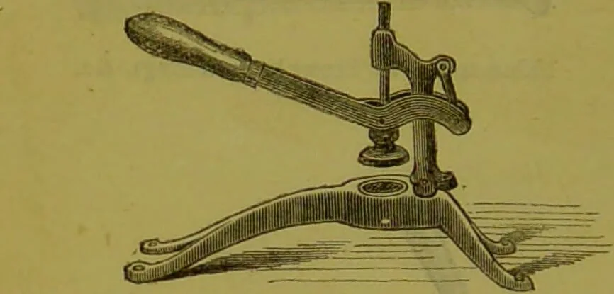 An illustration from Warne's model cookery and housekeeping book : containing complete instructions in household management, and receipts for breakfast dishes ... bills of fare, duties of servants, etc. / compiled and edited by Mary Jewry., 1871, leaf 30