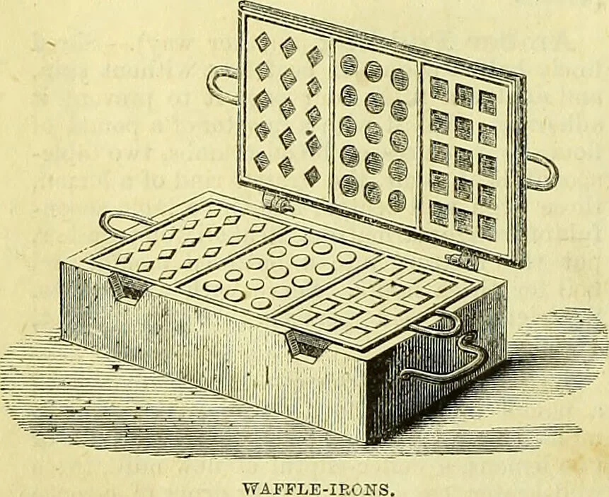 An illustration from Cassell's dictionary of cookery, with numerous engravings and full-page coloured plates : containing about nine thousand recipes., 1880, leaf 124