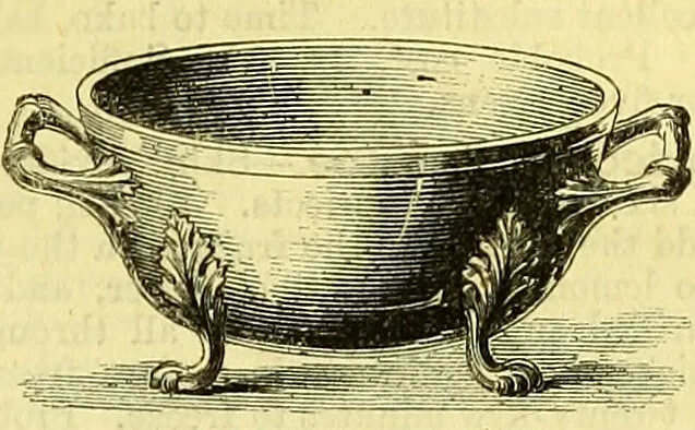 An illustration from Cassell's dictionary of cookery, with numerous engravings and full-page coloured plates : containing about nine thousand recipes., 1880, leaf 141