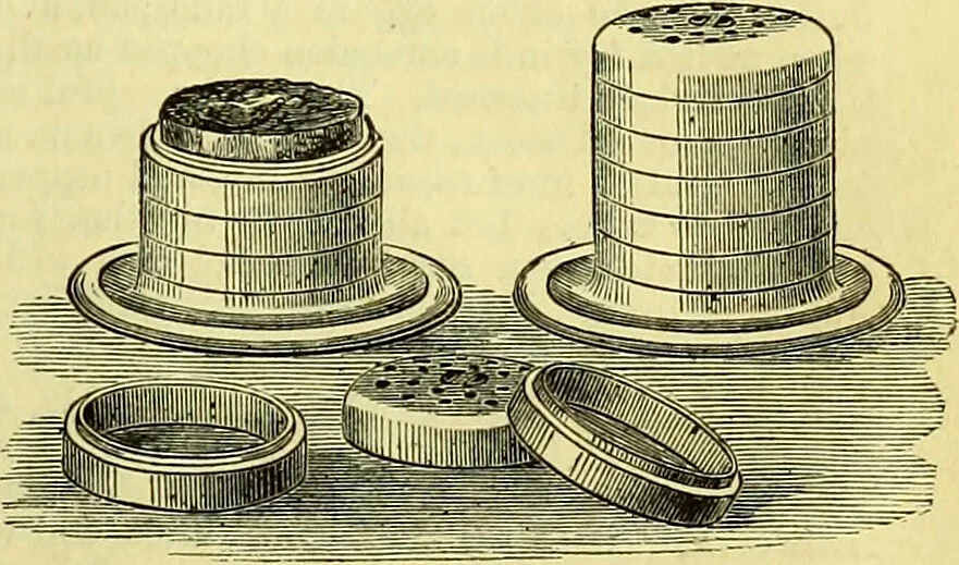 An illustration from Cassell's dictionary of cookery, with numerous engravings and full-page coloured plates : containing about nine thousand recipes., 1880, leaf 151