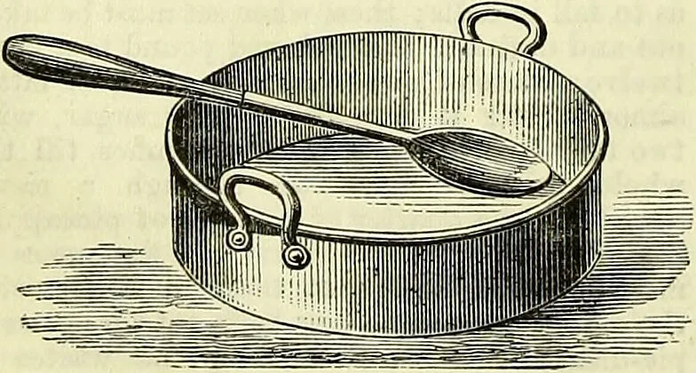An illustration from Cassell's dictionary of cookery, with numerous engravings and full-page coloured plates : containing about nine thousand recipes., 1880, leaf 454