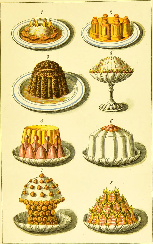 An illustration from Warne's model cookery and housekeeping book : containing complete instructions in household management / compiled and edited by Mary Jewry., 1871, leaf 127