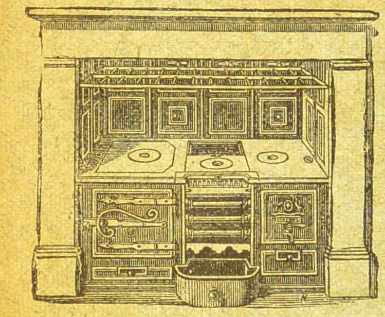 An illustration from Warne's model cookery and housekeeping book : containing complete instructions in household management / compiled and edited by Mary Jewry., 1871, leaf 174