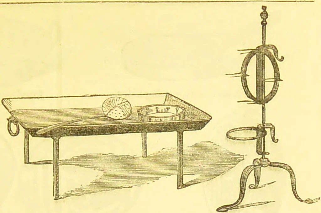 An illustration from Warne's model cookery and housekeeping book : containing complete instructions in household management / compiled and edited by Mary Jewry., 1871, leaf 25