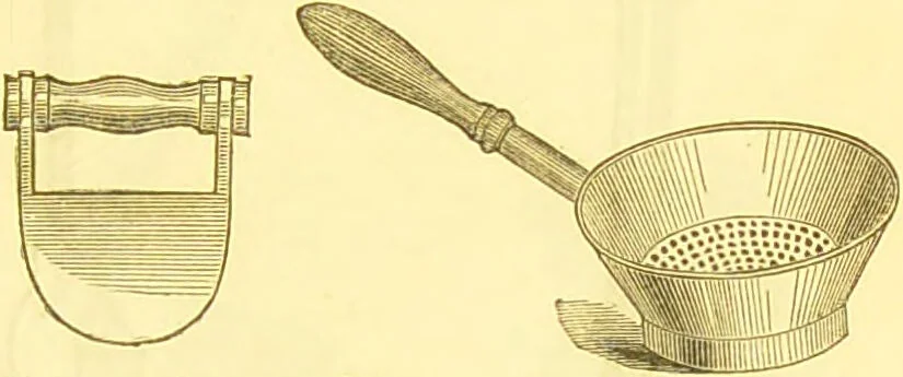 An illustration from Warne's model cookery and housekeeping book : containing complete instructions in household management / compiled and edited by Mary Jewry., 1871, leaf 25