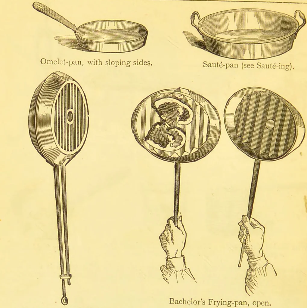 An illustration from Warne's model cookery and housekeeping book : containing complete instructions in household management / compiled and edited by Mary Jewry., 1871, leaf 26