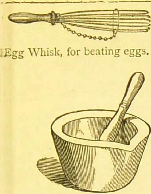 An illustration from Warne's model cookery and housekeeping book : containing complete instructions in household management / compiled and edited by Mary Jewry., 1871, leaf 27