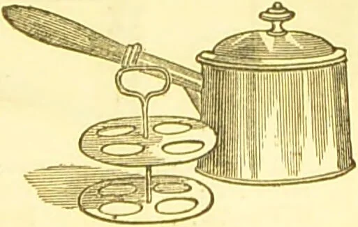 An illustration from Warne's model cookery and housekeeping book : containing complete instructions in household management / compiled and edited by Mary Jewry., 1871, leaf 27
