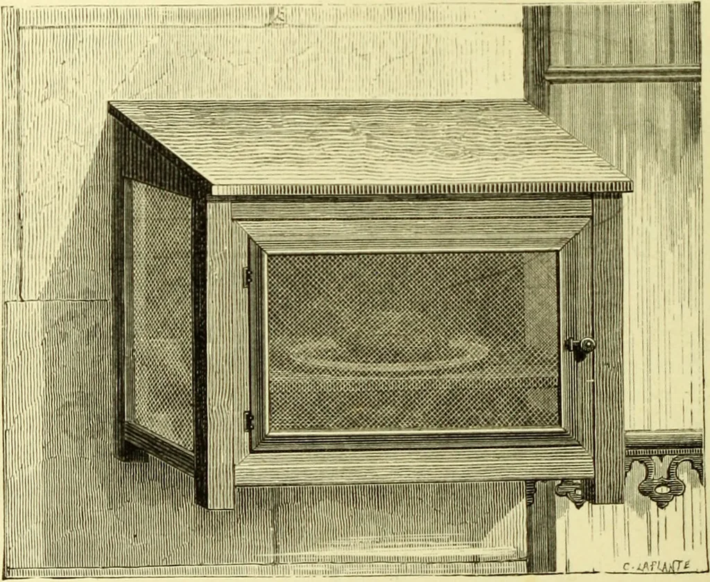 An illustration from The royal cookery book (le livre de cuisine) / by Jules Gouffé ; translated from the French and adapted for English use by Alphonse Gouffé ... comprising domestic and high-class cookery, illustrated with sixteen large plates printed in colours, and one hundred and sixty-one woodcuts from drawings from nature by E. Ronjat., 1883, leaf 38