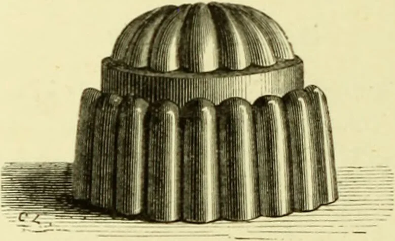 An illustration from The royal cookery book (le livre de cuisine) / by Jules Gouffé ; translated from the French and adapted for English use by Alphonse Gouffé ... comprising domestic and high-class cookery, illustrated with sixteen large plates printed in colours, and one hundred and sixty-one woodcuts from drawings from nature by E. Ronjat., 1883, leaf 578