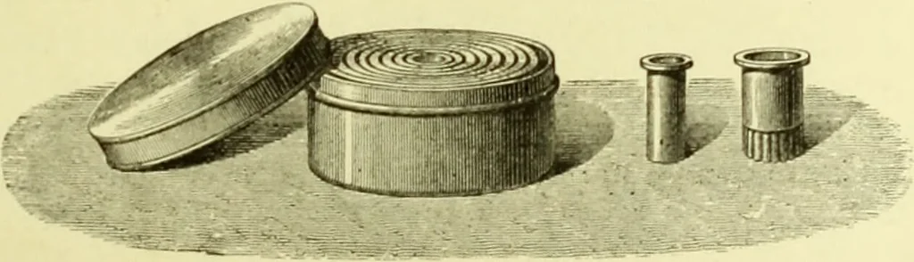 An illustration from The royal cookery book (le livre de cuisine) / by Jules Gouffé ; translated from the French and adapted for English use by Alphonse Gouffé ... comprising domestic and high-class cookery, illustrated with sixteen large plates printed in colours, and one hundred and sixty-one woodcuts from drawings from nature by E. Ronjat., 1883, leaf 591
