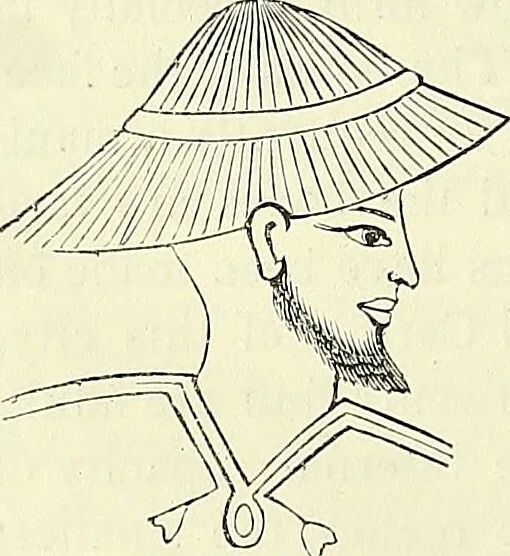 An illustration from Crania Aegyptiaca, or, Observations on Egyptian ethnography derived from anatomy, history and the monuments / by Samuel George Morton., 1844, leaf 58