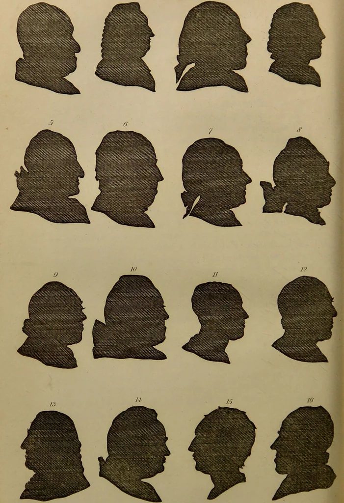 An illustration from Essays on physiognomy : designed to promote the knowledge and the love of mankind ... To which are added , one hundred physiognomonical rules, ... and memoirs of the life of the author / written by John Caspar Lavater., 1797, leaf 380