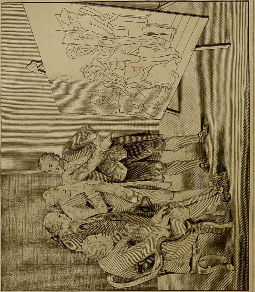 An illustration from Essays on physiognomy : designed to promote the knowledge and the love of mankind ... To which are added , one hundred physiognomonical rules, ... and memoirs of the life of the author / written by John Caspar Lavater., 1797, leaf 570