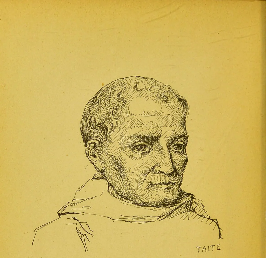 An illustration from Histoire de l'alchimie, XIVme siècle : Nicolas Flamel, sa vie, ses fondations, ses oeuvres, suivi de la réimpression du Livre des figures hiéroglyphiques et de la lettre de Dom Pernety à l'Abbé Villain / [Albert Poisson]., 1893, leaf 12