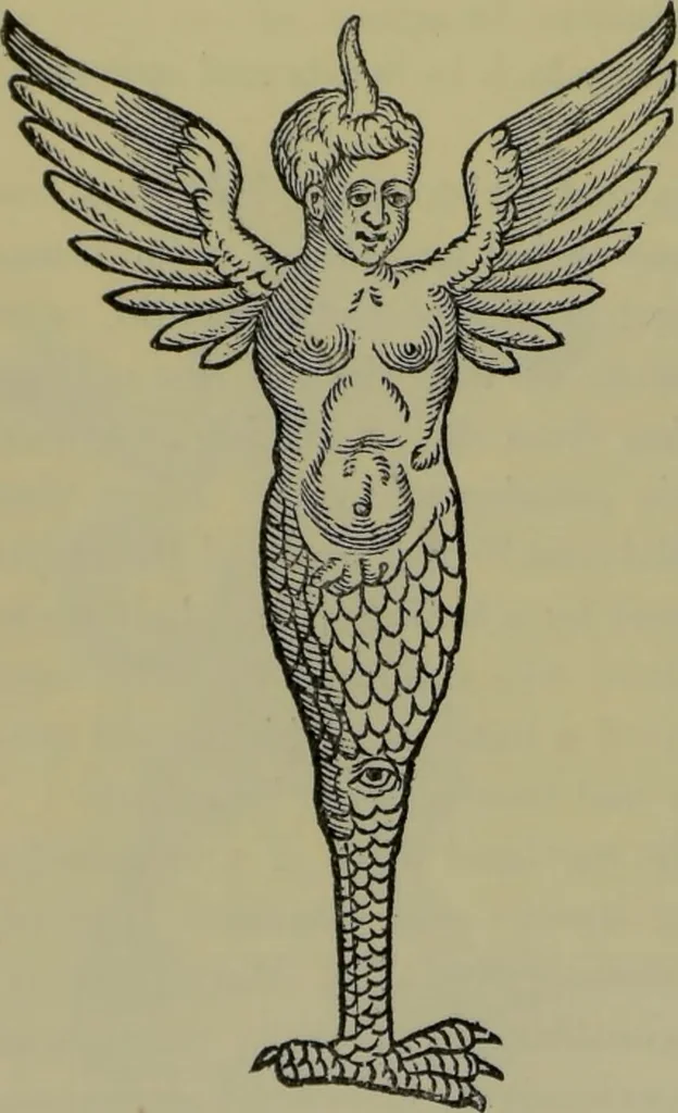 An illustration from Anomalies and curiosities of medicine : being an encyclopedic collection of rare and extraordinary cases, and of the most striking instances of abnormality in all branches of medicine and surgery, derived from an exhaustive research of medical literature from its origin to the present day / abstracted, classified, annotated, and indexed, by George M. Gould and Walter L. Pyle ; with 295 illustrations in the text, and 12 half-tone and colored plates., 1897, leaf 170