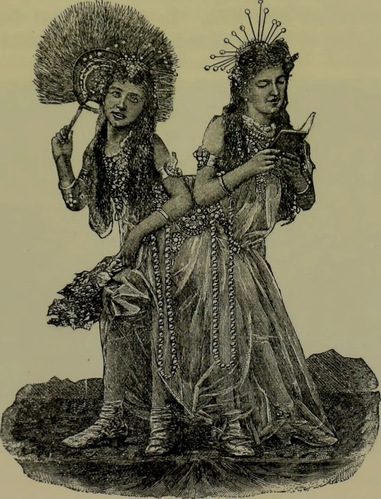 An illustration from Anomalies and curiosities of medicine : being an encyclopedic collection of rare and extraordinary cases, and of the most striking instances of abnormality in all branches of medicine and surgery, derived from an exhaustive research of medical literature from its origin to the present day / abstracted, classified, annotated, and indexed, by George M. Gould and Walter L. Pyle ; with 295 illustrations in the text, and 12 half-tone and colored plates., 1897, leaf 187