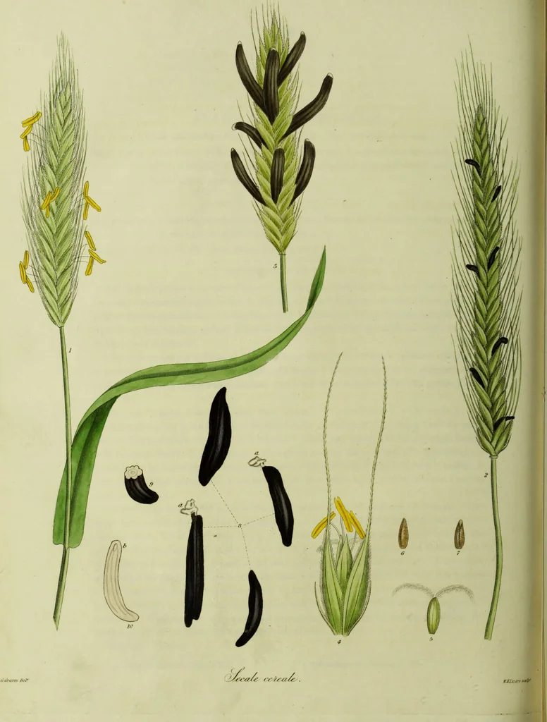 An illustration from Hortus medicus, or figures and descriptions of the more important plants used in medicine, or possessed of poisonous qualities; with their medical properties, chemical analysis, &c. &c. ... The chemical and medical departments by John Davie Morries / by George Graves., 1834, leaf 194