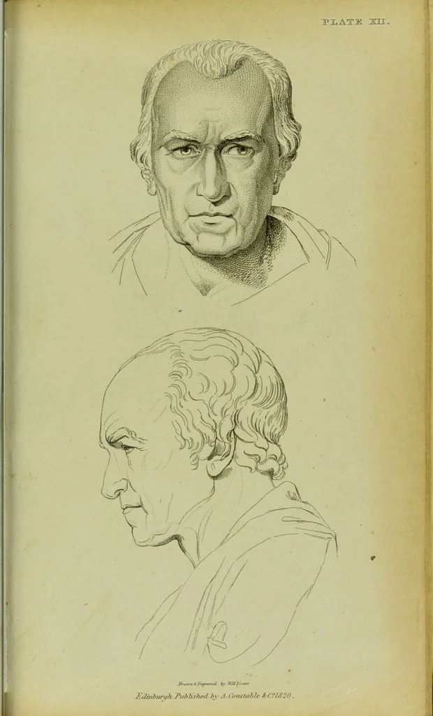 An illustration from Illustrations of phrenology : with engravings / by Sir G. S. Mackenzie., 1820, leaf 317