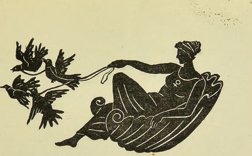 An illustration from A manual of cheirosophy : being a complete practical handbook of the twin sciences of cheirognomy and cheiromancy, by means whereof the past, the present, and the future may be read in the formations of the hands ; preceded by an introductory argument upon the science of cheirosophy and its claims to rank as a physical science / by Ed. Heron-Allen ; with full-page and other illustrations by Rosamund Brunel Horsley., 1885, leaf 321