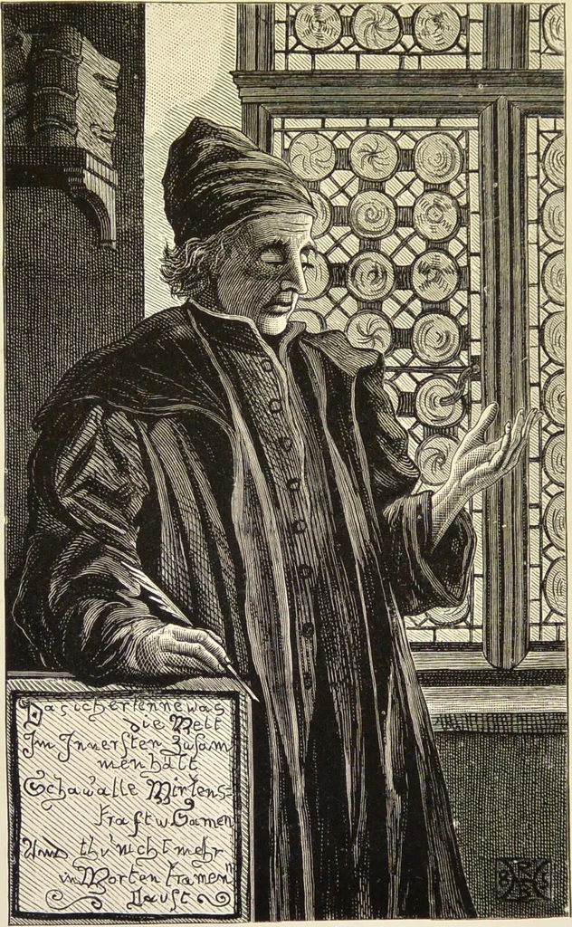 An illustration from A manual of cheirosophy : being a complete practical handbook of the twin sciences of cheirognomy and cheiromancy, by means whereof the past, the present, and the future may be read in the formations of the hands ; preceded by an introductory argument upon the science of cheirosophy and its claims to rank as a physical science / by Ed. Heron-Allen ; with full-page and other illustrations by Rosamund Brunel Horsley., 1885, leaf 8