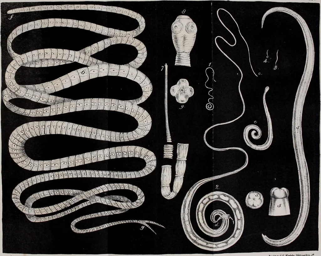 An illustration from Medical zoology, and mineralogy : or, illustrations and descriptions of the animals and minerals employed in medicine, and of the preparations derived from them: including also an account of animal and mineral poisons: with figures coloured from nature / by John Stephenson., 1838, leaf 269