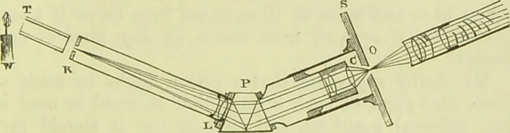 An illustration from The microscope : its history, construction, and application, being a familiar introduction to the use of the instrument, and the study of microscopical science / by Jabez Hogg ; with upwards of five hundred engravings, and coloured illustrations by Tuffen West., 1890, leaf 151
