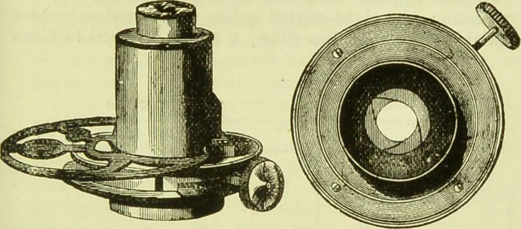 An illustration from The microscope : its history, construction, and application, being a familiar introduction to the use of the instrument, and the study of microscopical science / by Jabez Hogg ; with upwards of five hundred engravings, and coloured illustrations by Tuffen West., 1890, leaf 211