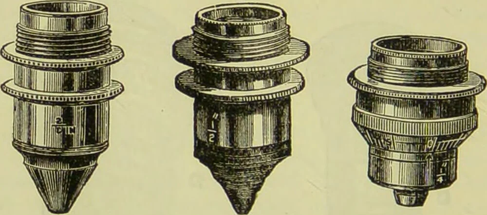 An illustration from The microscope : its history, construction, and application, being a familiar introduction to the use of the instrument, and the study of microscopical science / by Jabez Hogg ; with upwards of five hundred engravings, and coloured illustrations by Tuffen West., 1890, leaf 88